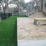 sod installed in the backyard of a Texas home