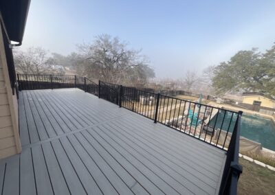 Composite Decking Installation for a Short-Term Rental in Kingsland, Texas